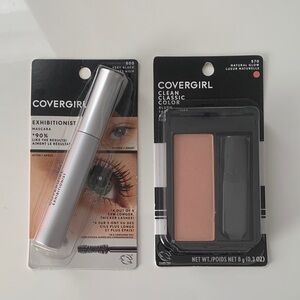 COVERGIRL Exhibitionist Mascara in Very Black and Clean Classic Color in Natural
